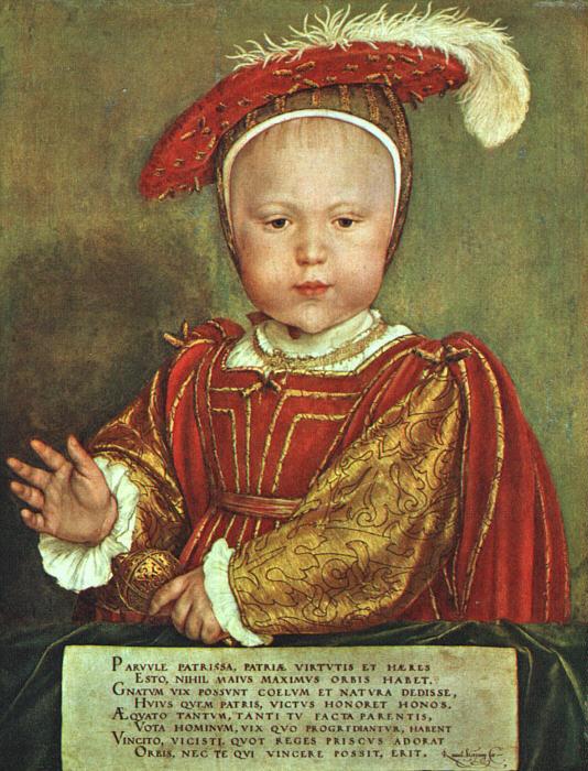 Hans Holbein Edward VI as a Child oil painting picture